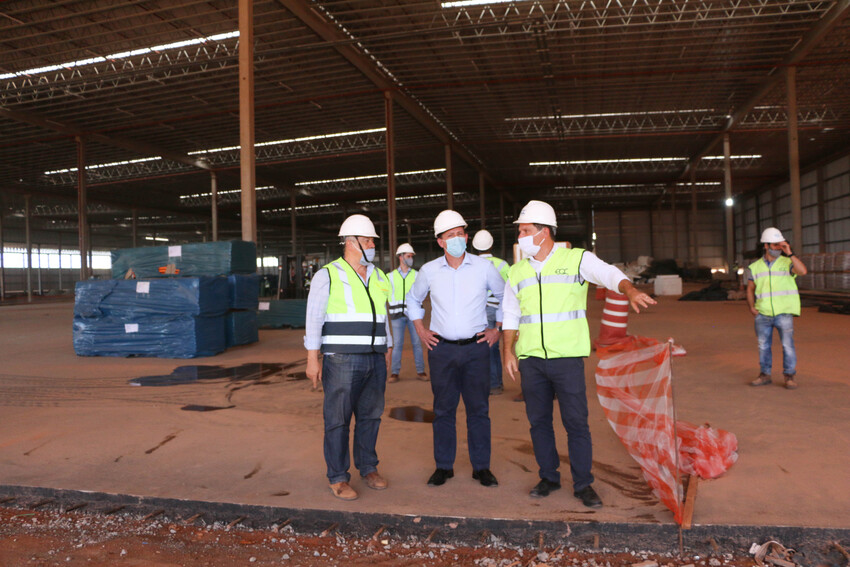 Orlando Morando visita futuro Centro Logístico da Scania em São Bernardo