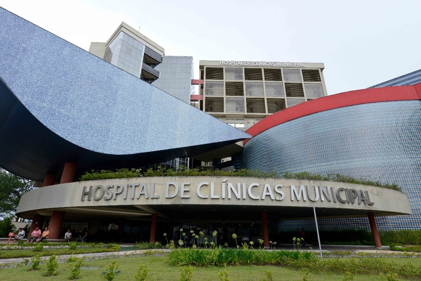 fachada do Hospital de Clínicas de São Bernardo