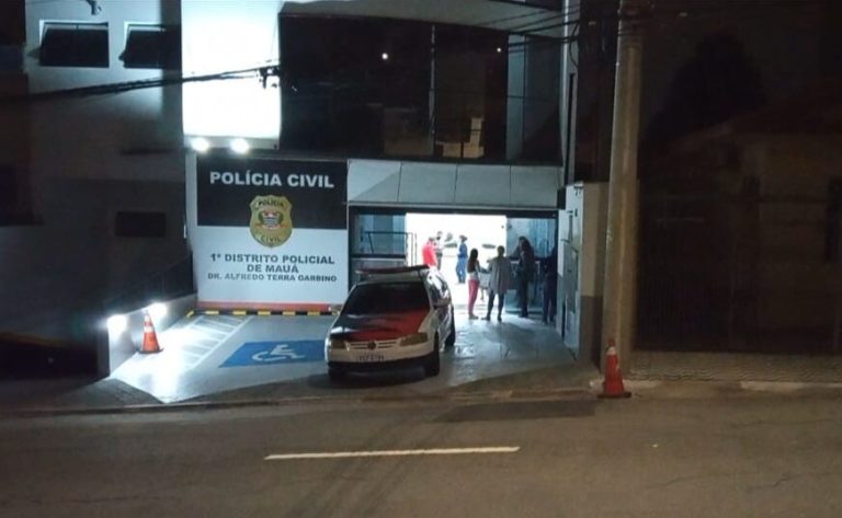 fachada do prédio 1º DP de Mauá