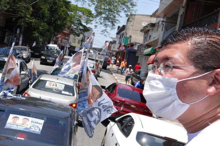  Carreata de Taka Yamauchi conta com 200 carros em Diadema  