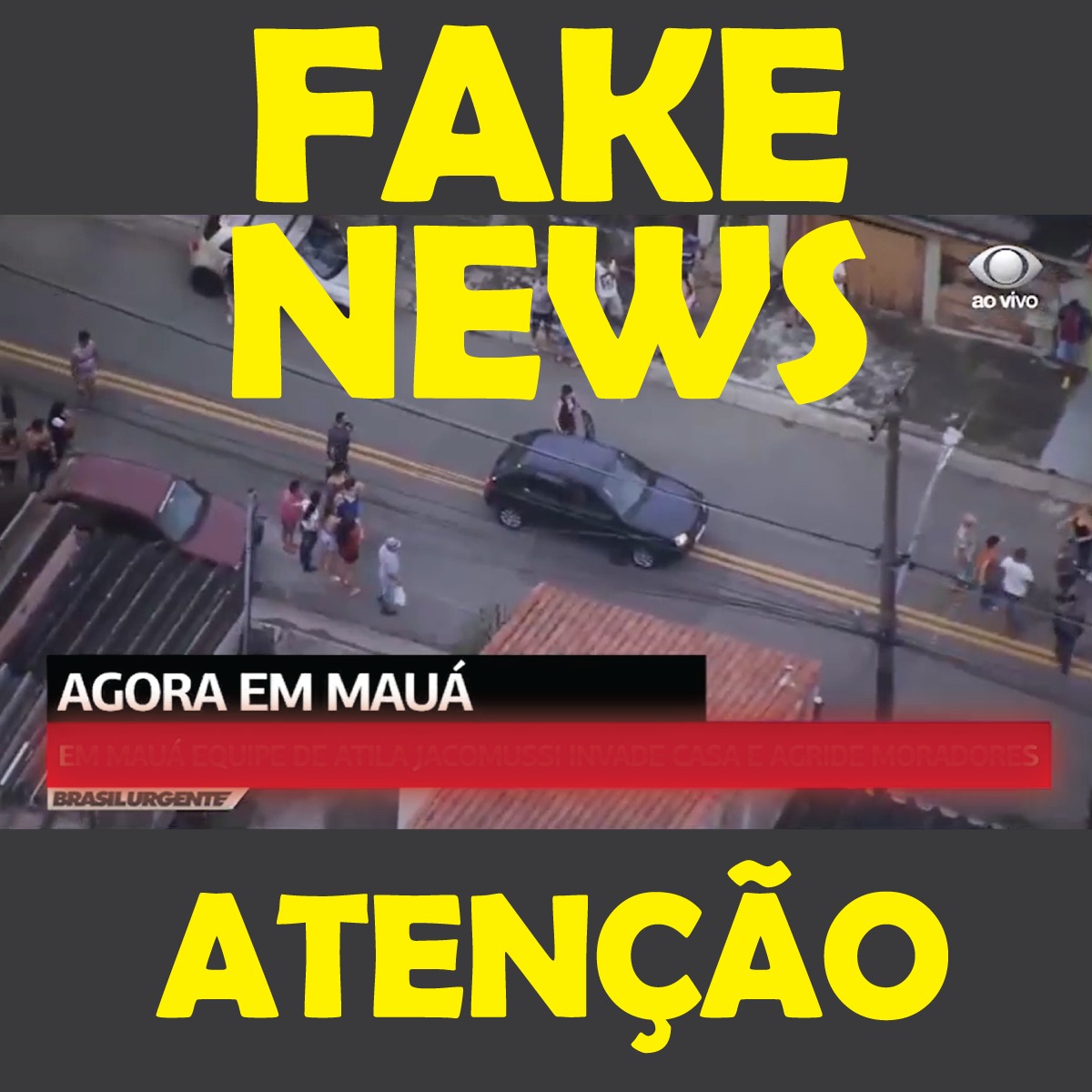 Atila Jacomussi é atacado com fake news e vídeo falso nas redes sociais