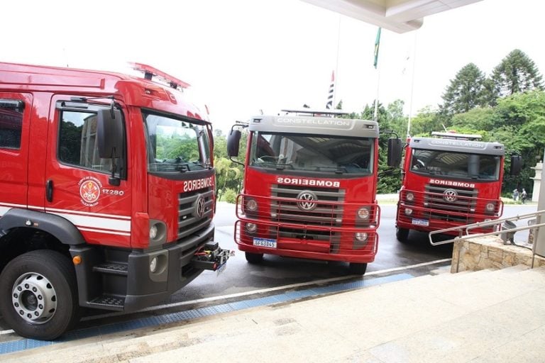 viaturas do Corpo de Bombeiros