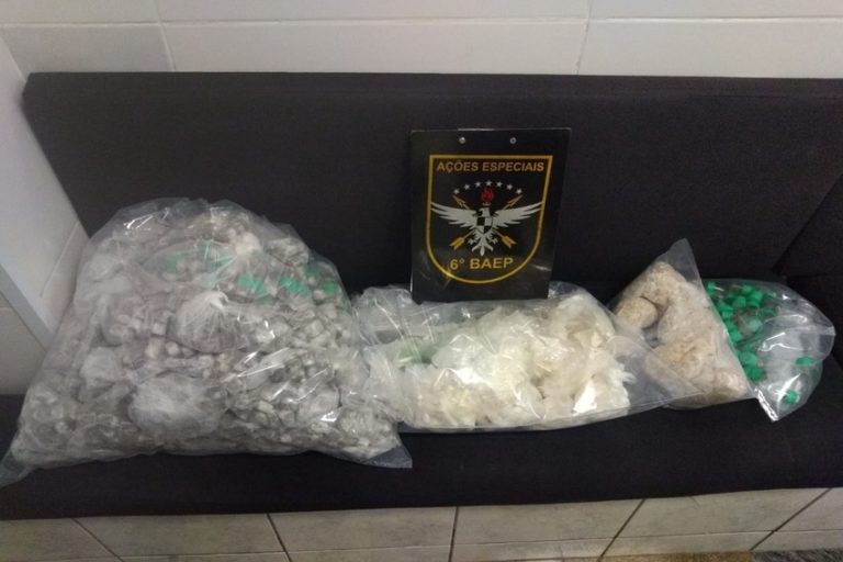 Baep detém traficante e apreende 4 mil porções de drogas em São Bernardo