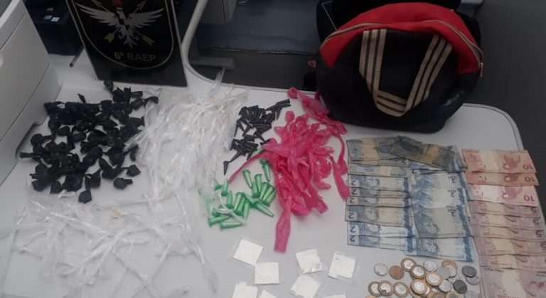 Baep detém homem e apreende 200 porções de drogas em São Bernardo  