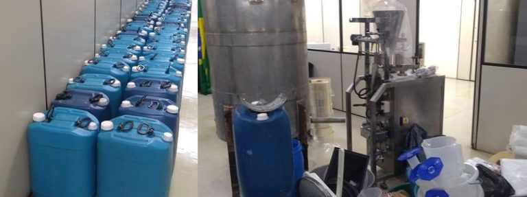 Denarc apreende 180 kg de cocaína e crack em laboratório de drogas em S.Bernardo