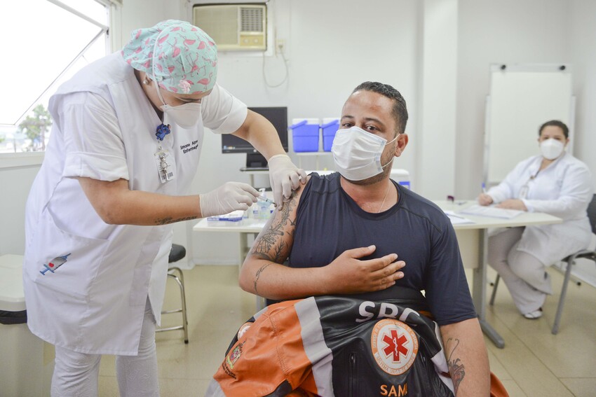 São Bernardo vacina mais de 10 mil e supera marca de 84% das doses aplicadas