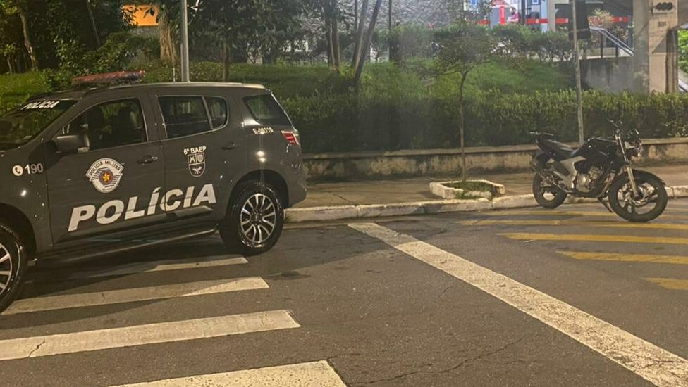 Baep prende ladrão em Mauá e recupera moto roubada em São Bernardo