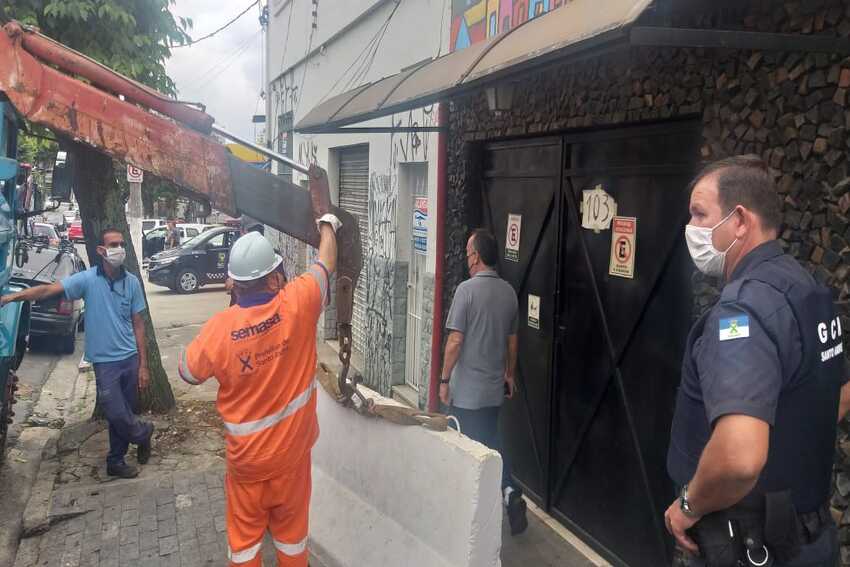 Operação Comércio interdita estabelecimentos em Santo André por aglomerações