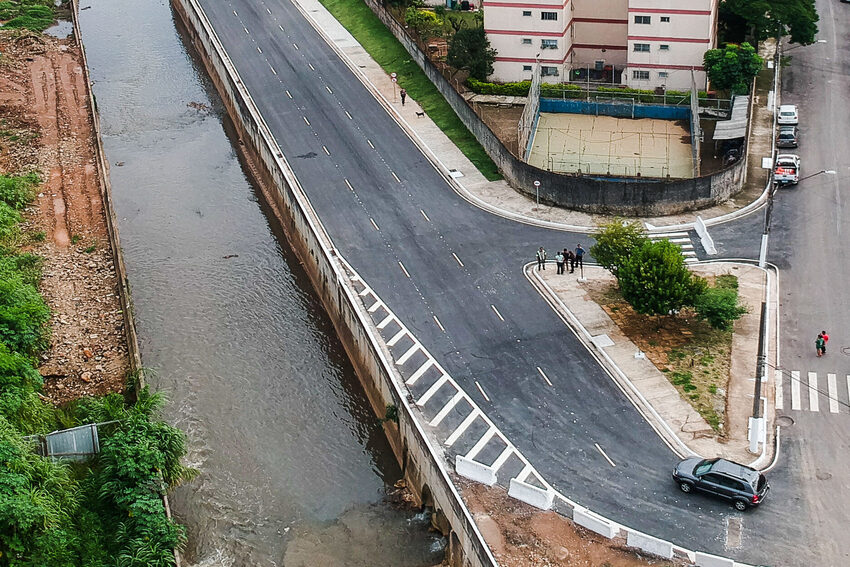 Em São Bernardo, bairro Jordanópolis ganha novo acesso ao Corredor ABD