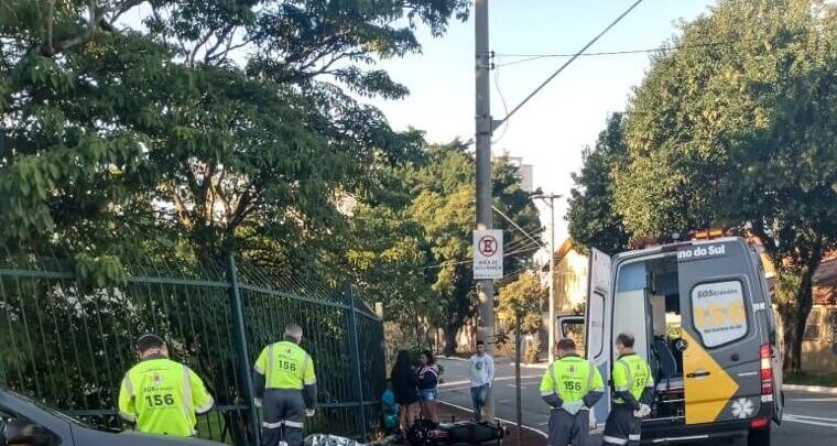 Jovem perde a vida em acidente de trânsito na frente do Fórum de S.Caetano