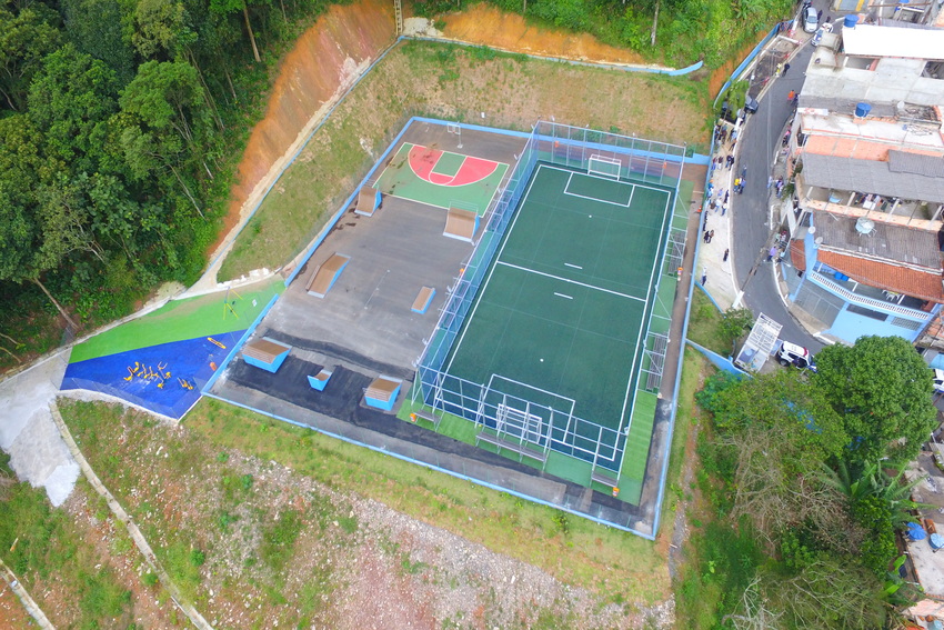 São Bernardo inaugura Arena Parque de Esportes no Bairro Cafezal