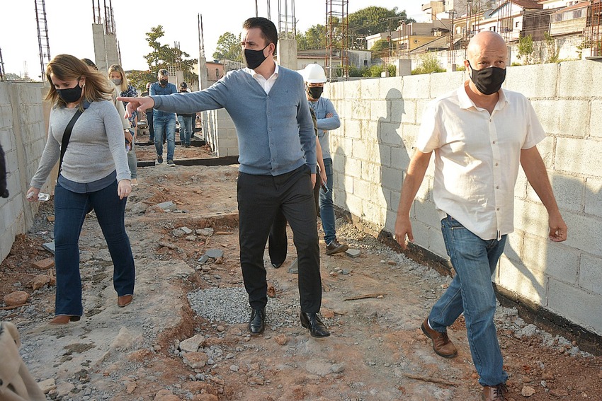 Santo André avança em obras do Hospital do Idoso da Vila Luzita