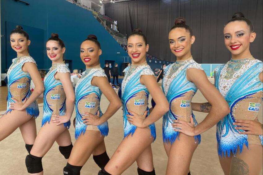 Com bom resultado na Copa do Mundo de Ginástica Rítmica, Brasil vai a 2 finais