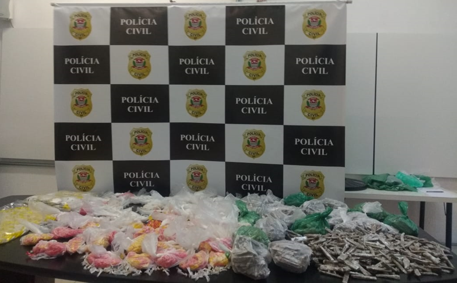 Bandido com 10,3 mil porções de drogas é preso pelo Deic em Sto.André