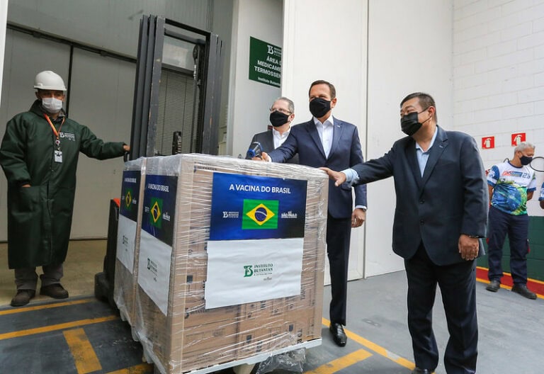 Butantan libera mais 4 milhões de doses do imunizante Coronavac