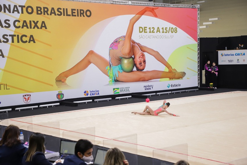 S.Caetano sedia Campeonato Brasileiro Pré-Infantil e Juvenil de Ginástica Rítmica