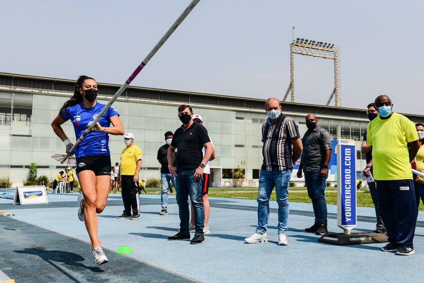 Pista da Arena Olímpica de São Bernardo recebe seletiva do atletismo