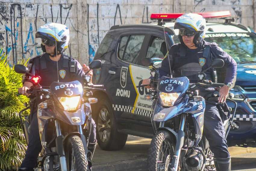 GCM de São Caetano detém homens por roubo e agressão a mulher