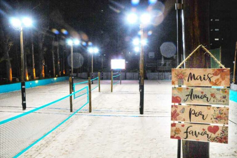 Espaço para beach tennis traz investimentos de R$ 2 milhões a Sto.André