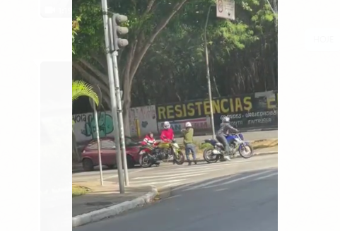 Vídeo: Vítima reage e é agredida durante roubo em Diadema