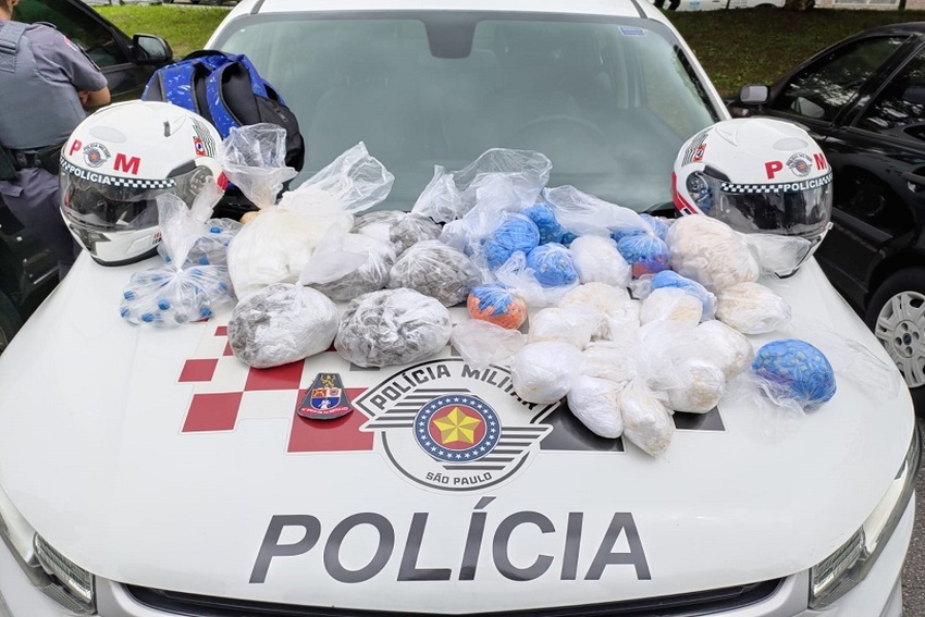 apreensão de drogas em santo andré