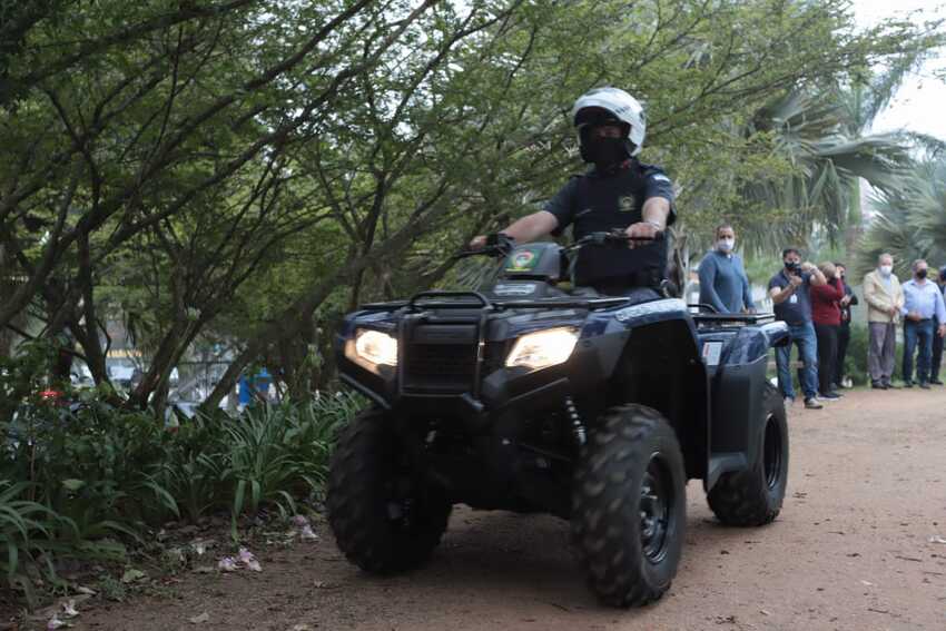 GCM de Santo André fará rondas com quadriciclo no Parque Central