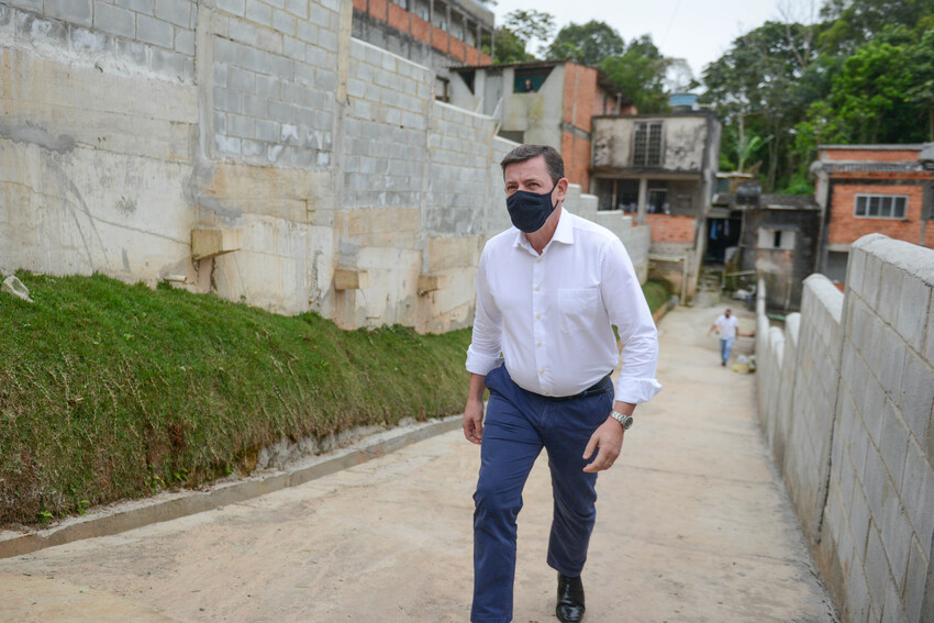 Prefeitura de São Bernardo finaliza 2ª obra de talude no Parque Imigrantes