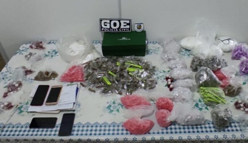 GOE prende homem com mais de 4 mil porções de drogas em Sto.André