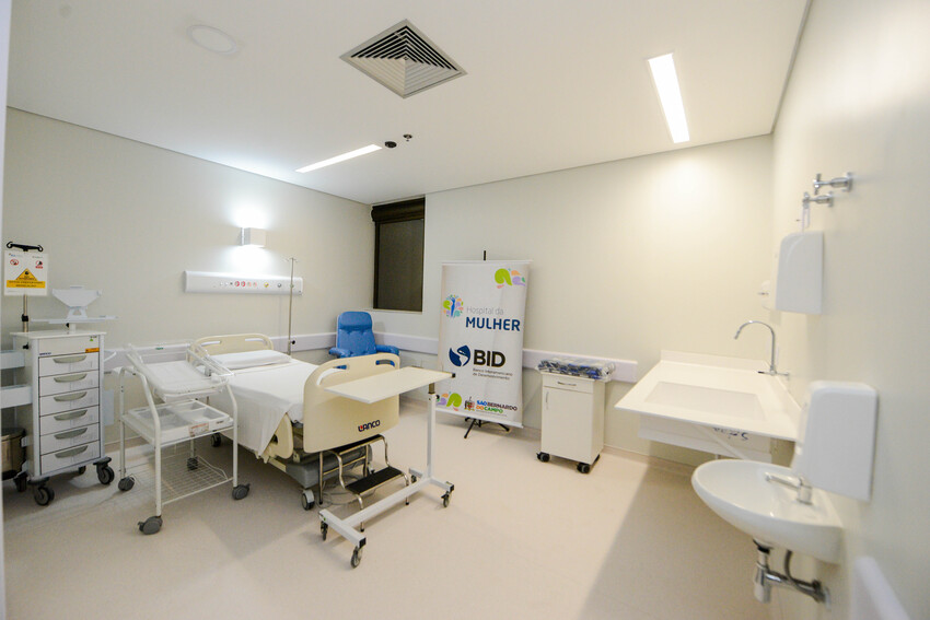 quarto modelo do hospital da mulher