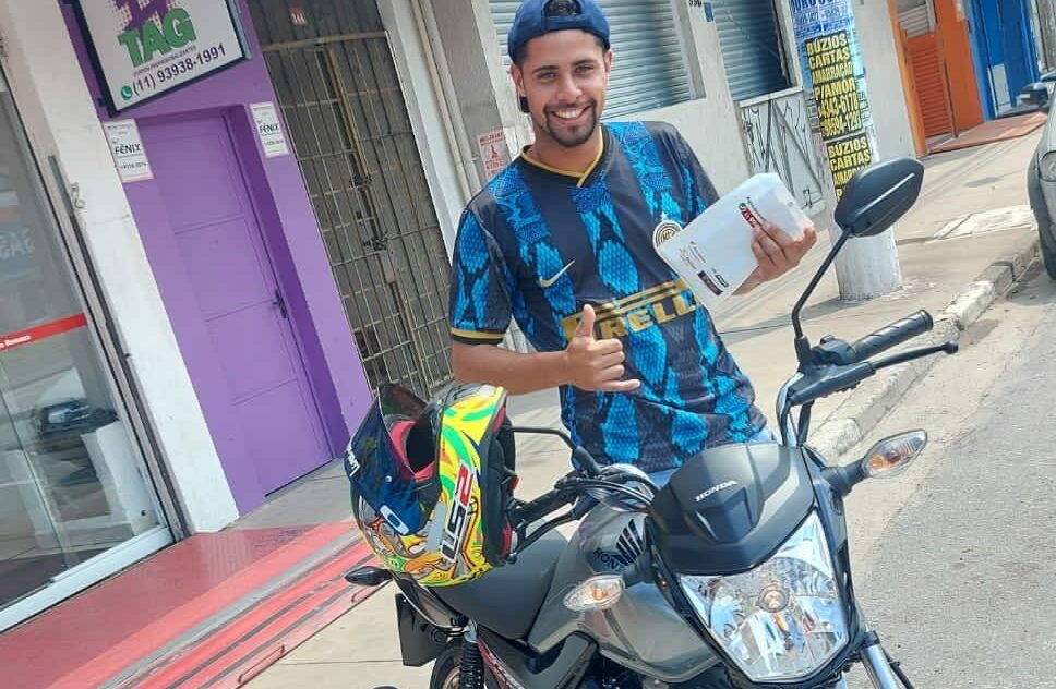 motociclista ferido