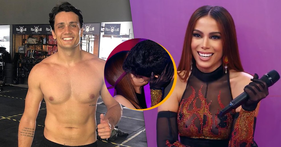 Anitta beija poeta durante programa “Domingão do Huck”