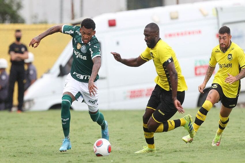 jogadores do palmeiras e do são Bernardo