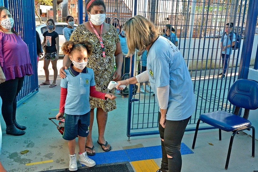 volta às aulas dos alunos de santo andré