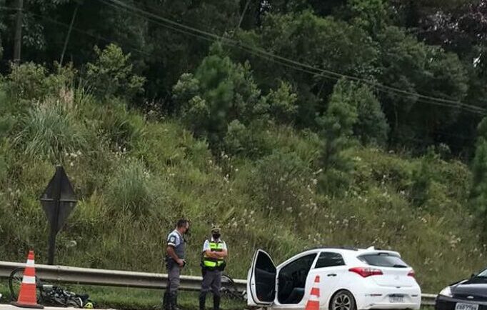 atropelamento ciclista