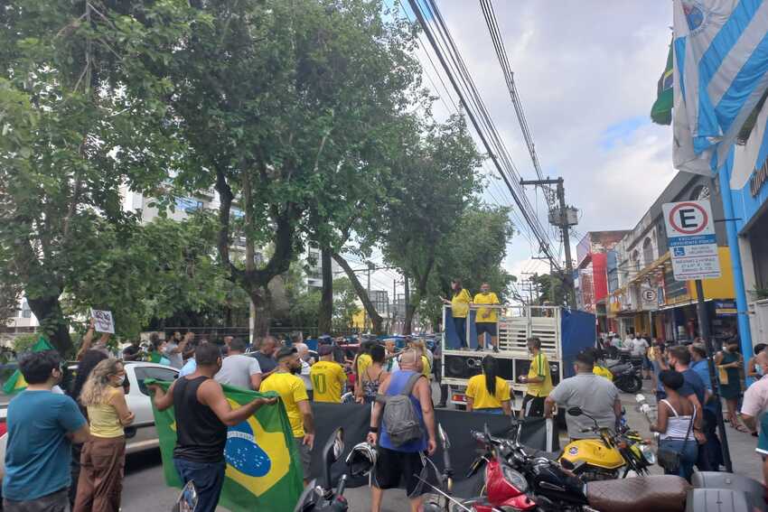 protesto na câmara de diadema