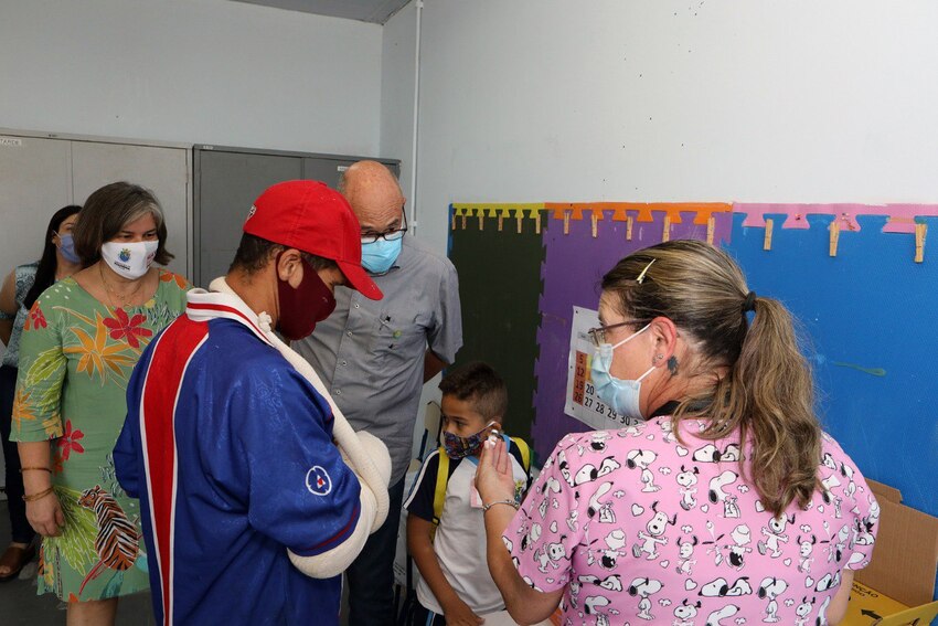 Diadema inicia vacinação de crianças em escolas