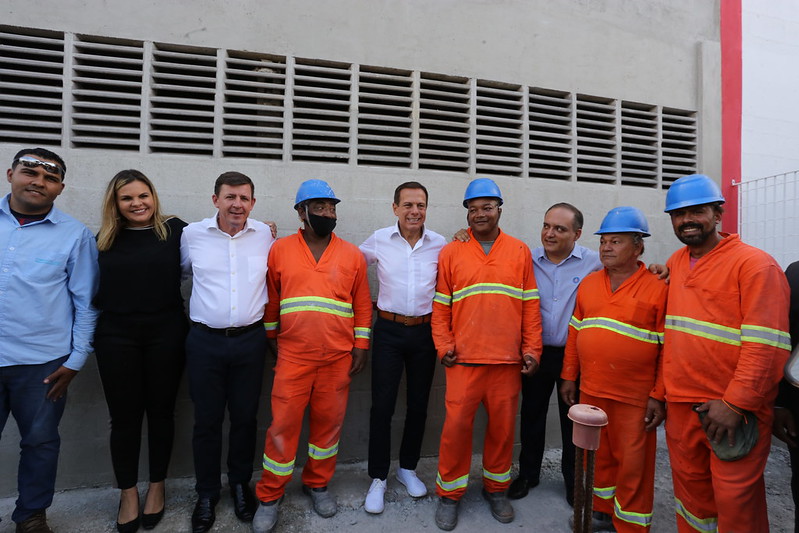 doria e orlando morandoo na inauguração do DP