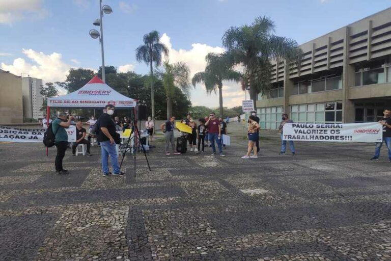 protesto de servidores