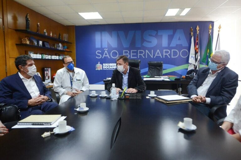 prefeito Orlando Morando e David Uip