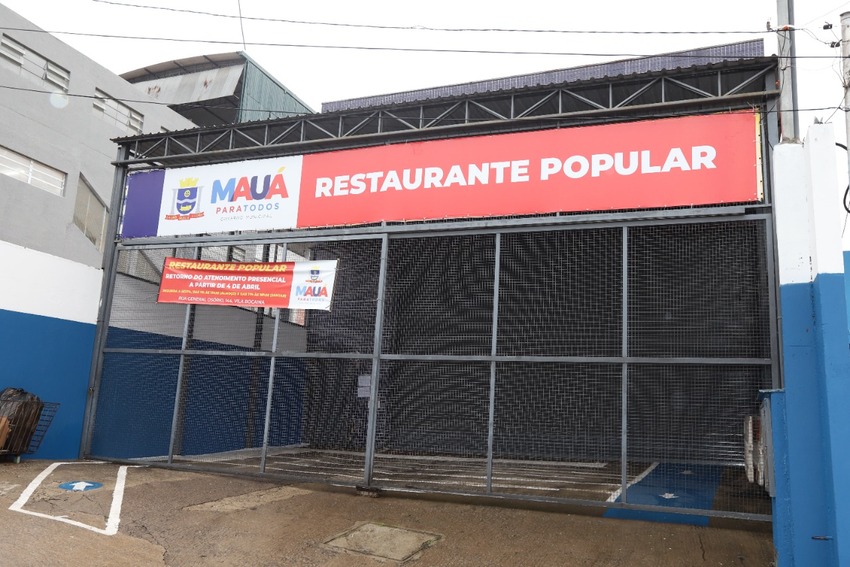 Mauá reabre Restaurante Popular com refeição a R$ 2