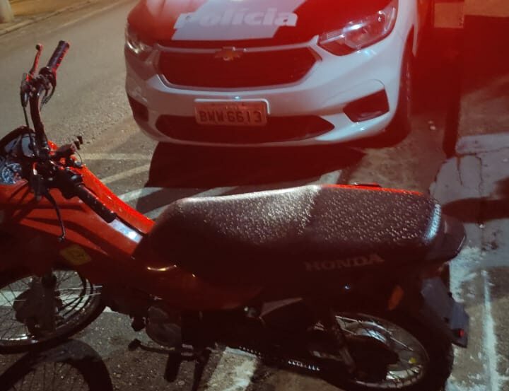 moto utilizada em roubos em são caetano