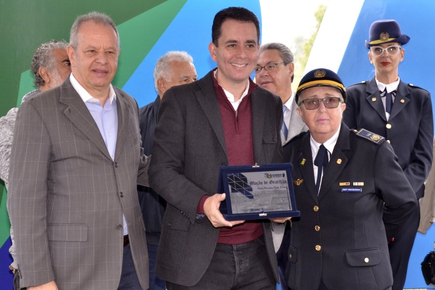 guardas homenageados em Santo André