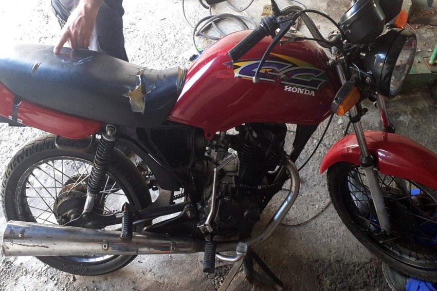 moto apreendida em mauá 