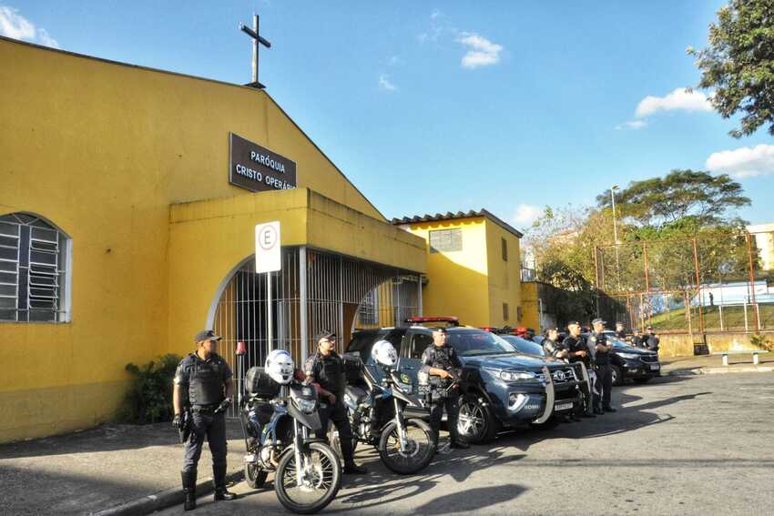 operação da GCM na rua Carijós