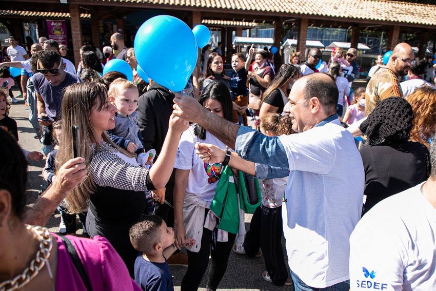 Auricchio participa do Domingo Inclusivo