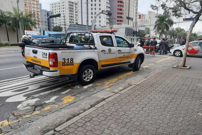 Em São Caetano, bandidos tentam assaltar policial e são baleados na av. Goiás