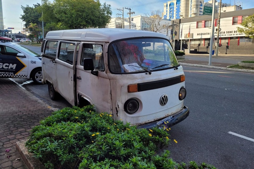 kombi usada na prática de crimes