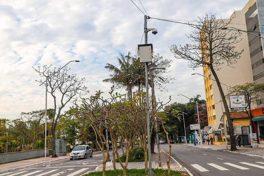 Santo André vai dobrar número de câmeras de monitoramento