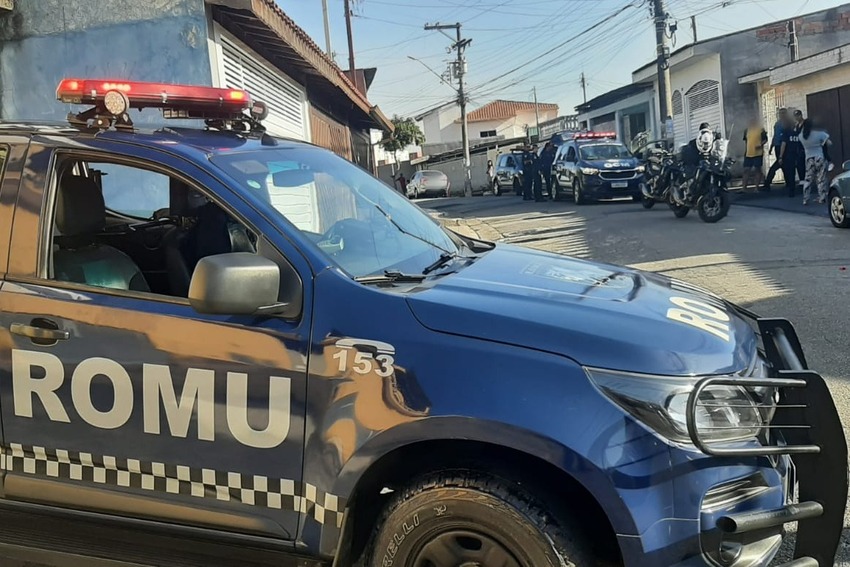 viaturas da GCM de Mauá 