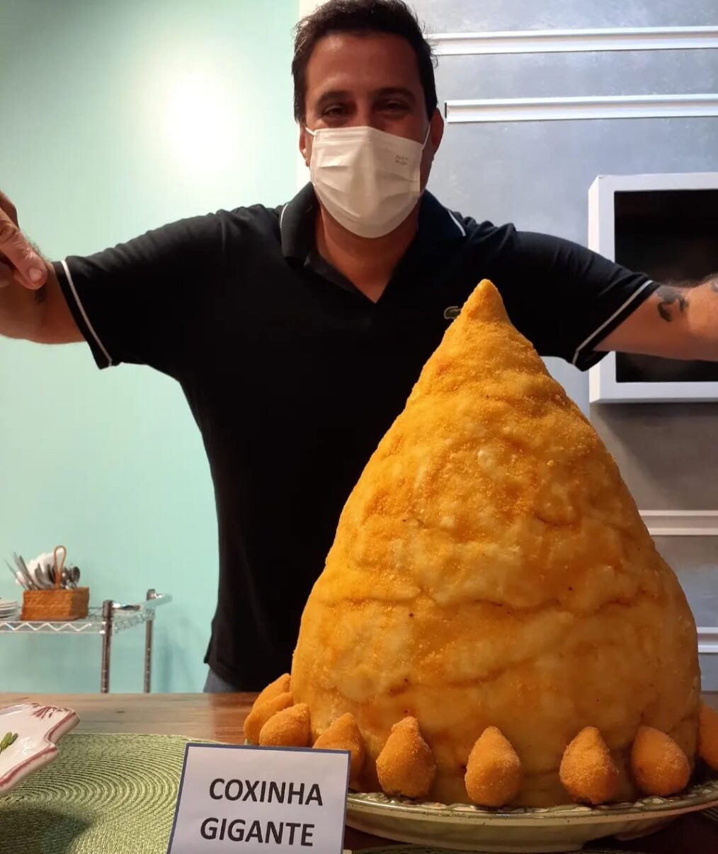 maior coxinha do Brasil